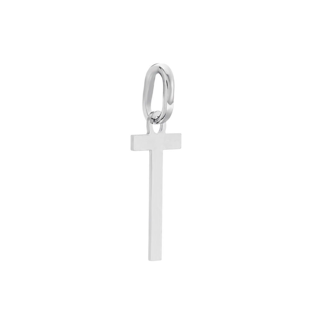 Pendentif Ionia Lettre Or Blanc - Pendentifs Famille | Marc Orian