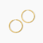 Cr&eacute;oles Loanne Acier Dor&eacute; - Cr&eacute;oles Femme | Marc Orian