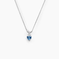 Collier Avalon Argent Blanc Oxyde De Zirconium