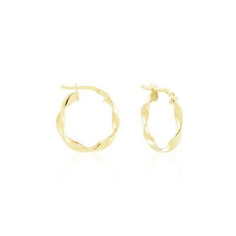 Cr&eacute;oles Falbala Or Jaune - Cr&eacute;oles Femme | Marc Orian