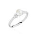Bague Florenty Argent Blanc Perle De Culture Et Oxyde De Zirconium - Bijoux fantaisie Femme | Marc Orian