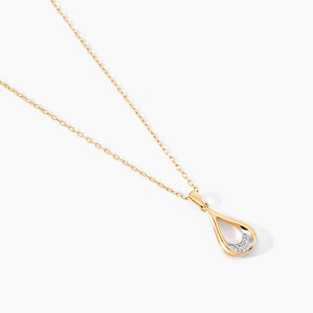 Collier Ephraim Or Jaune Diamant - Colliers avec pierres Femme | Marc Orian