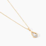 Collier Ephraim Or Jaune Diamant - Colliers avec pierres Femme | Marc Orian