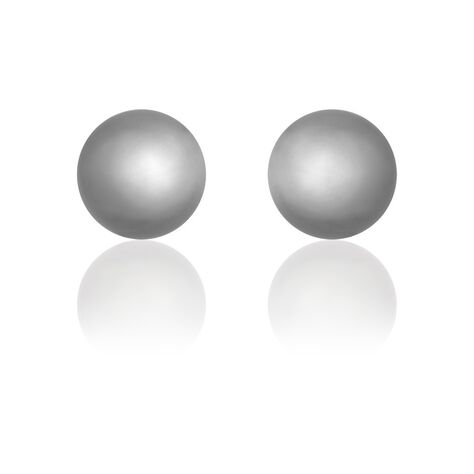 Boucles D'oreilles Puces Lu-ann Or Jaune Perle De Culture De Tahiti - Puces Femme | Marc Orian