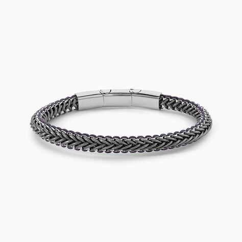 Bracelet Cuir De Vache Gris - Bracelets cuir Homme | Marc Orian