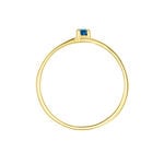 Bague Nesryne Or Jaune Saphir - Solitaires Femme | Marc Orian