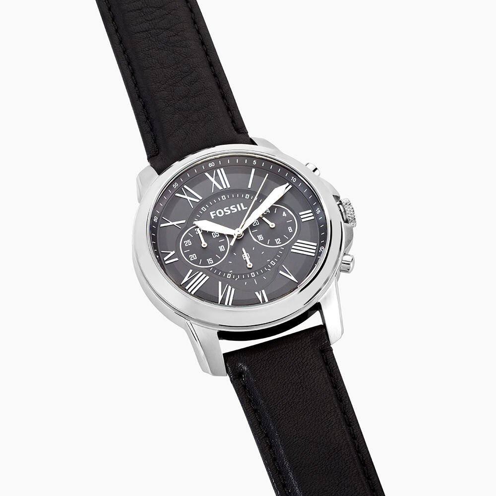 Montre Fossil Grant Noir - Montres classiques Homme | Marc Orian