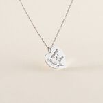 Collier Aemilia Argent Blanc - Colliers fantaisie Femme | Marc Orian