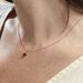 Collier Or Rose Samanta Rhodolite - Colliers avec pierres Femme | Marc Orian