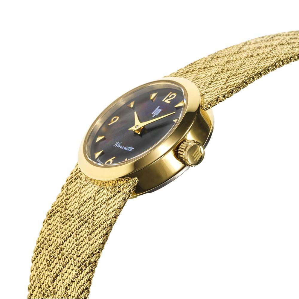 Montre Lip Henriette 22 Nacre Noire - Montres classiques Femme | Marc Orian