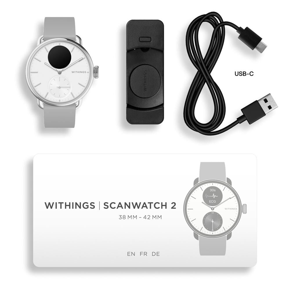 Montre Connect&eacute;e Withings Scanwatch 2 - Montres connect&eacute;es Femme | Marc Orian