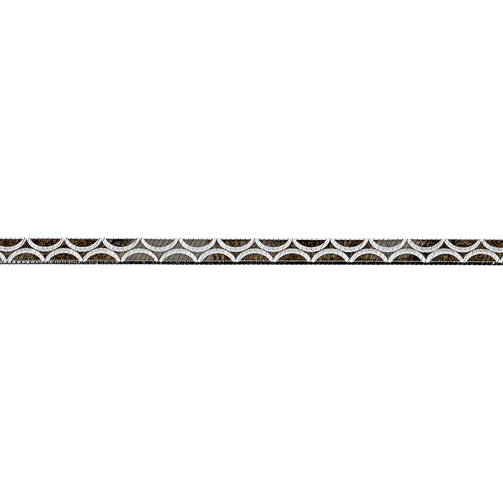 Bracelet Kalyane Argent Bicolore - Bracelets mailles Femme | Marc Orian