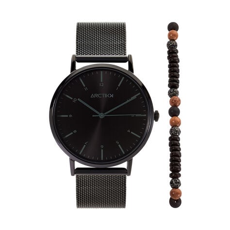 Coffret De Montre Arctik Dusk Noir - Montres &eacute;tanches Homme | Marc Orian