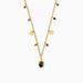 Collier Athena Acier Jaune Turquoise - Colliers avec pierres Femme | Marc Orian