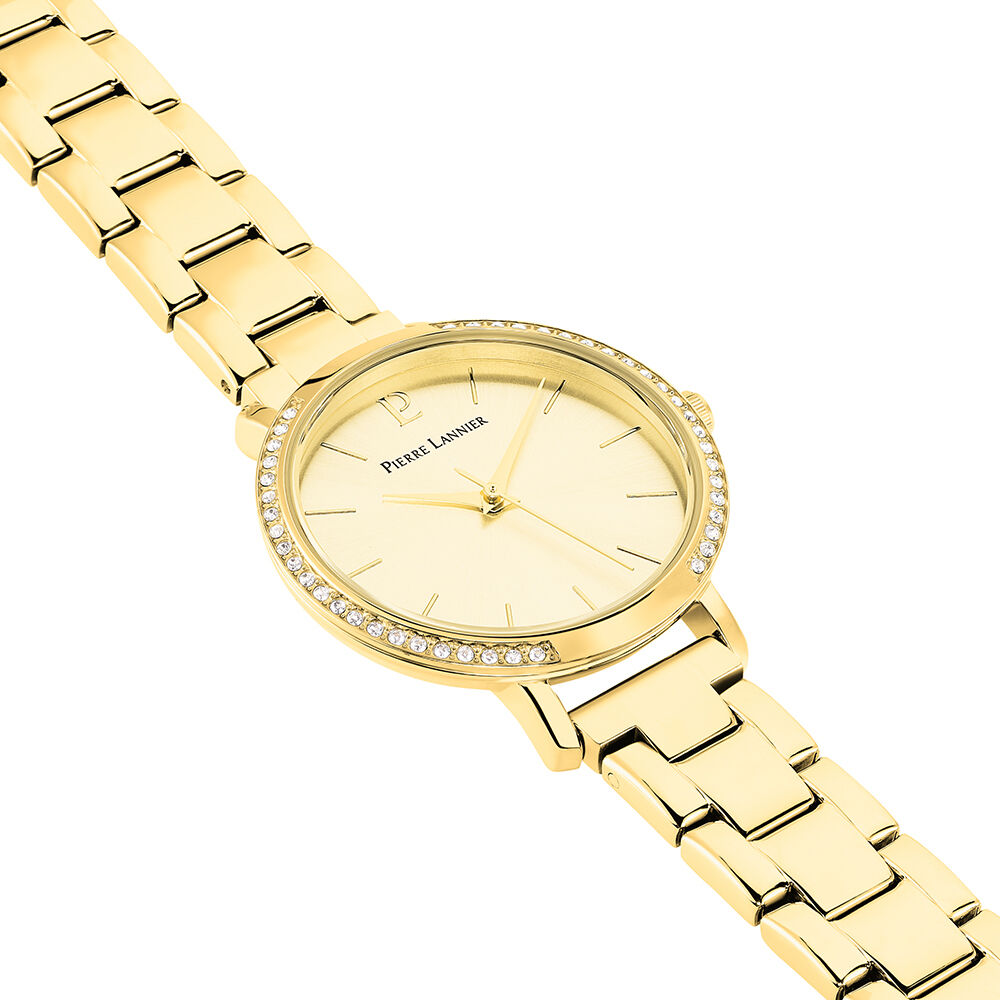 Montre Pierre Lannier Chouquette Doré - Montres étanches Femme | Marc Orian