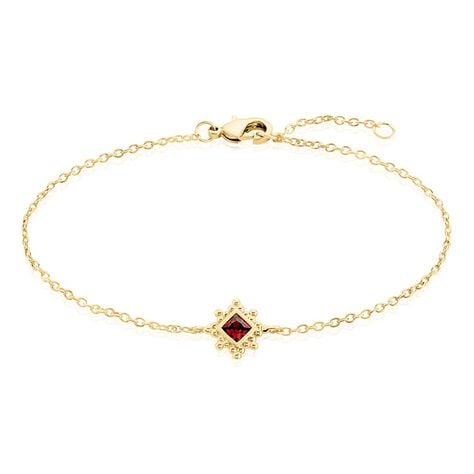 Bracelet Bobbie Plaqué Or Jaune Oxyde De Zirconium - Bracelets chaînes Femme | Marc Orian
