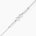 Bracelet Syliana Argent Blanc Oxyde De Zirconium - Bracelets fantaisie Femme | Marc Orian
