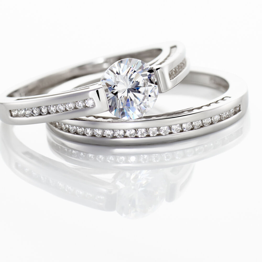 Bague Malou Argent Blanc Oxyde De Zirconium - Solitaires Femme | Marc Orian