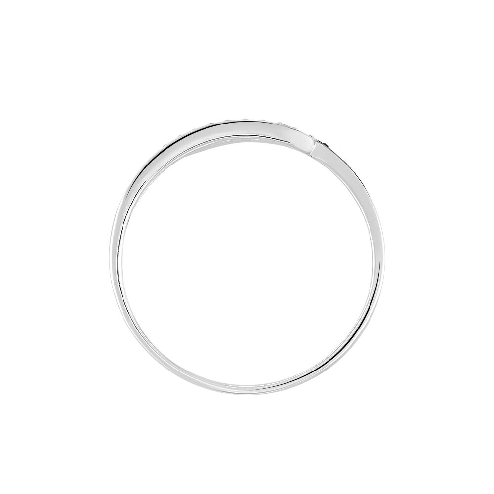Bague Nazima Or Blanc Diamant - Bagues pierres précieuses Femme | Marc Orian