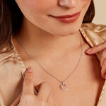 Collier Swane Or Jaune Argent Blanc Oxyde De Zirconium - Colliers avec pierres Femme | Marc Orian