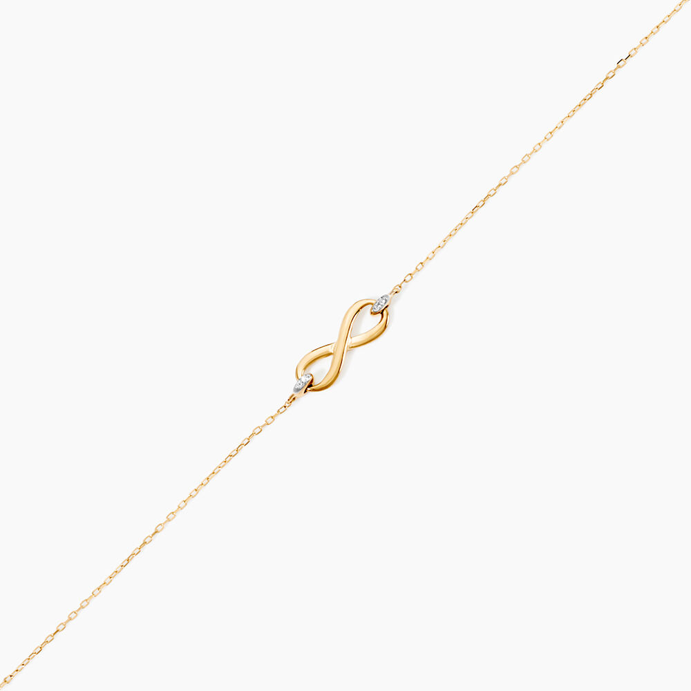 Bracelet Or Jaune Kistna Diamants - Bracelets chaînes Femme | Marc Orian