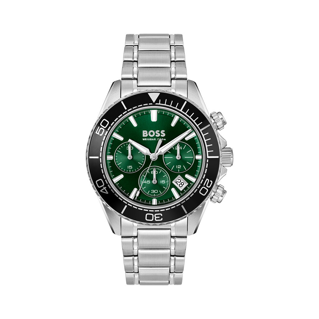 Montre Boss Sealiner Vert - Montres &eacute;tanches Homme | Marc Orian