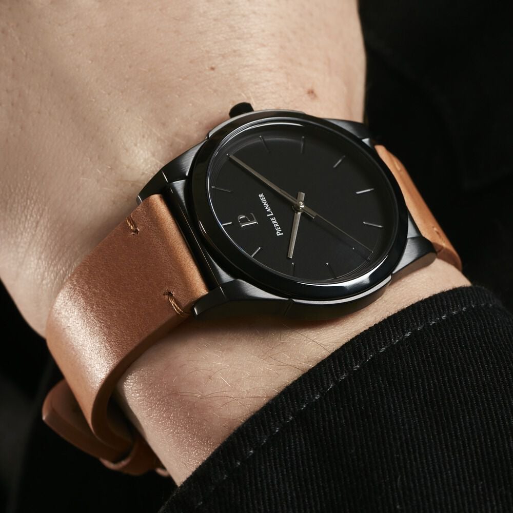 Montre Pierre Lannier Candide Noir - Montres étanches Homme | Marc Orian