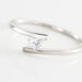 Bague Solitaire Moera Or Blanc Oxyde De Zirconium - Solitaires Femme | Marc Orian