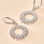 Cr&eacute;oles Doretta Argent Blanc Oxyde De Zirconium - Cr&eacute;oles Femme | Marc Orian