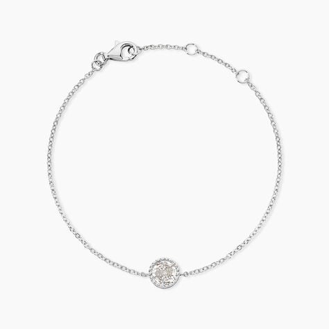 Bracelet Anaissa Argent Blanc Oxyde De Zirconium - Bracelets fantaisie Femme | Marc Orian
