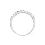 Bague The Crown Or Blanc Oxyde De Zirconium - Bagues avec pierre Femme | Marc Orian