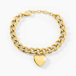 Bracelet Yoannie Acier Jaune - Bracelets cha&icirc;nes Femme | Marc Orian