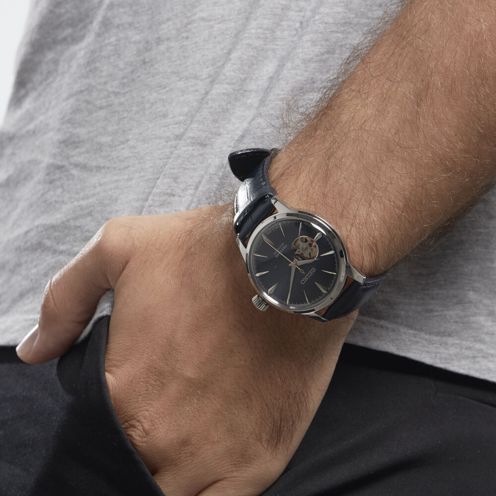 Montre Seiko Presage Bleu - Montres automatiques Homme | Marc Orian