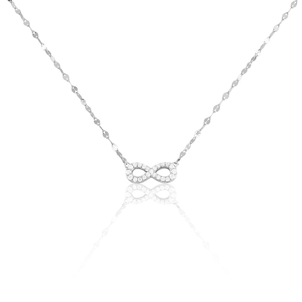 Collier Argent Wine Infini Oxydes De Zirconium - Colliers avec pierres Femme | Marc Orian