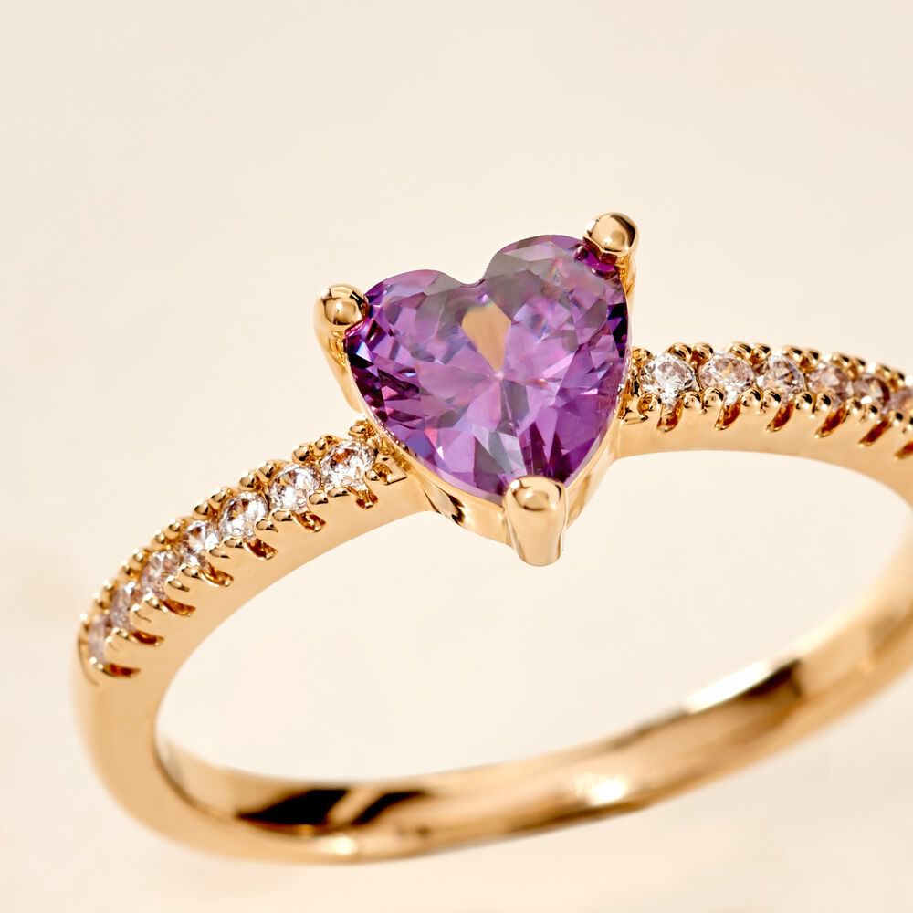 Bague Crush Plaqué Or Jaune Oxyde De Zirconium - Solitaires Femme | Marc Orian