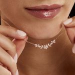 Collier Wanda Argent Rose Oxyde De Zirconium - Colliers avec pierres Femme | Marc Orian