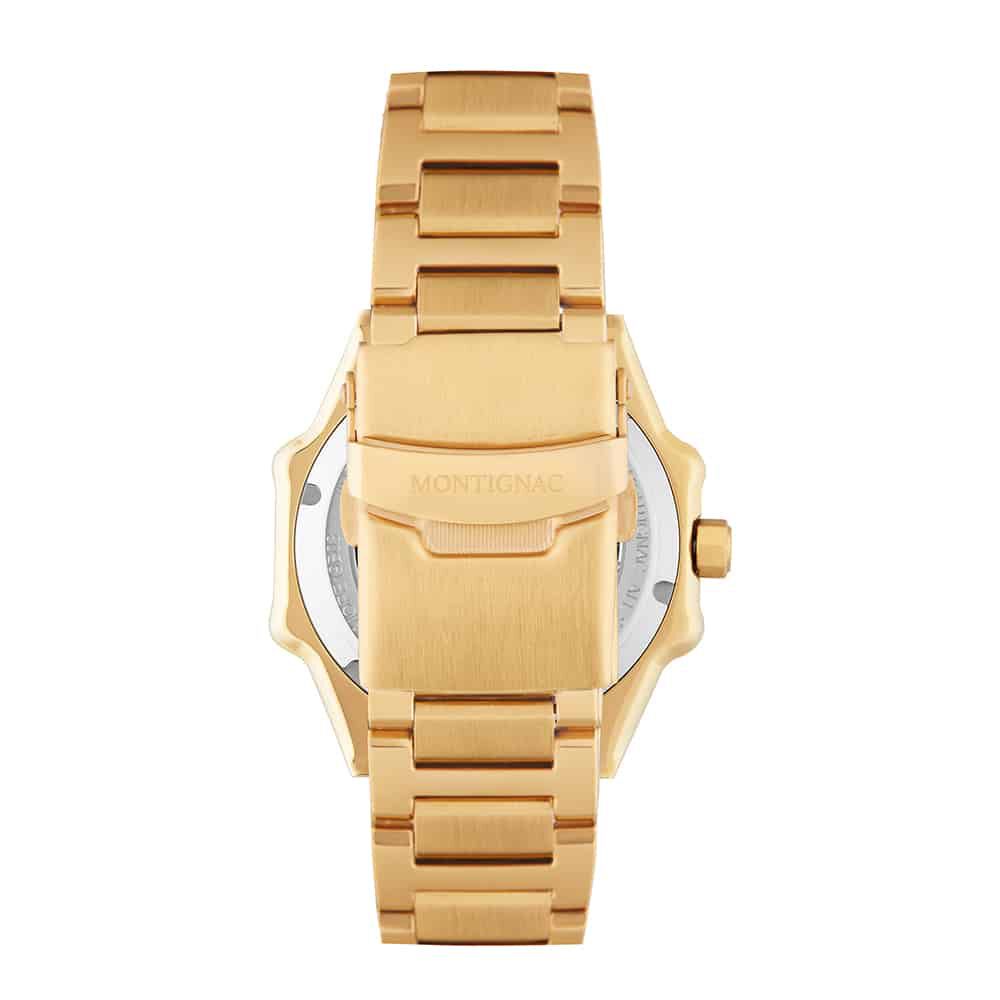 Montre Montignac Octogon Automatique Noir - Montres automatiques Homme | Marc Orian