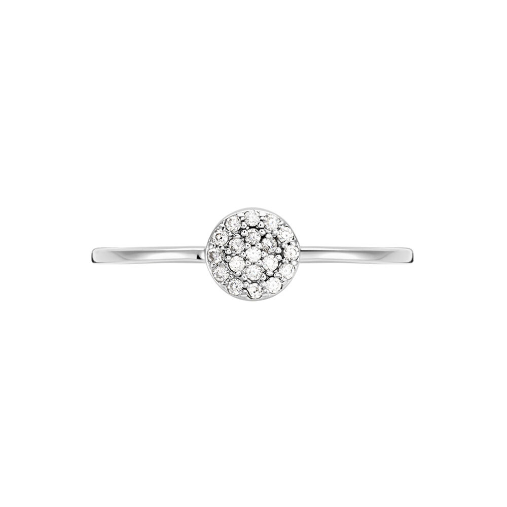 Bague Lorainne Argent Blanc Oxyde De Zirconium - Bijoux fantaisie Femme | Marc Orian