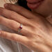 Bague Carlton Or Jaune Rubis Diamant - Bagues vintage Femme | Marc Orian