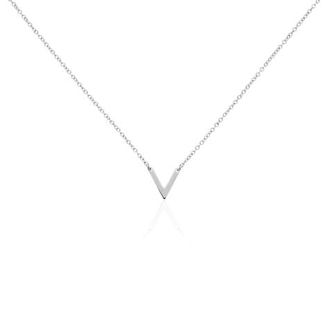 Collier Velda Argent Blanc - Colliers Femme | Marc Orian