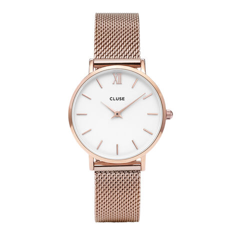 Montre Cluse Minuit Blanc - Montres &eacute;tanches Femme | Marc Orian