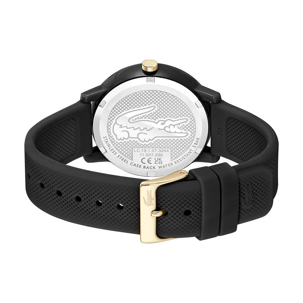 Montre Lacoste12.12 Noir - Montres &eacute;tanches Homme | Marc Orian