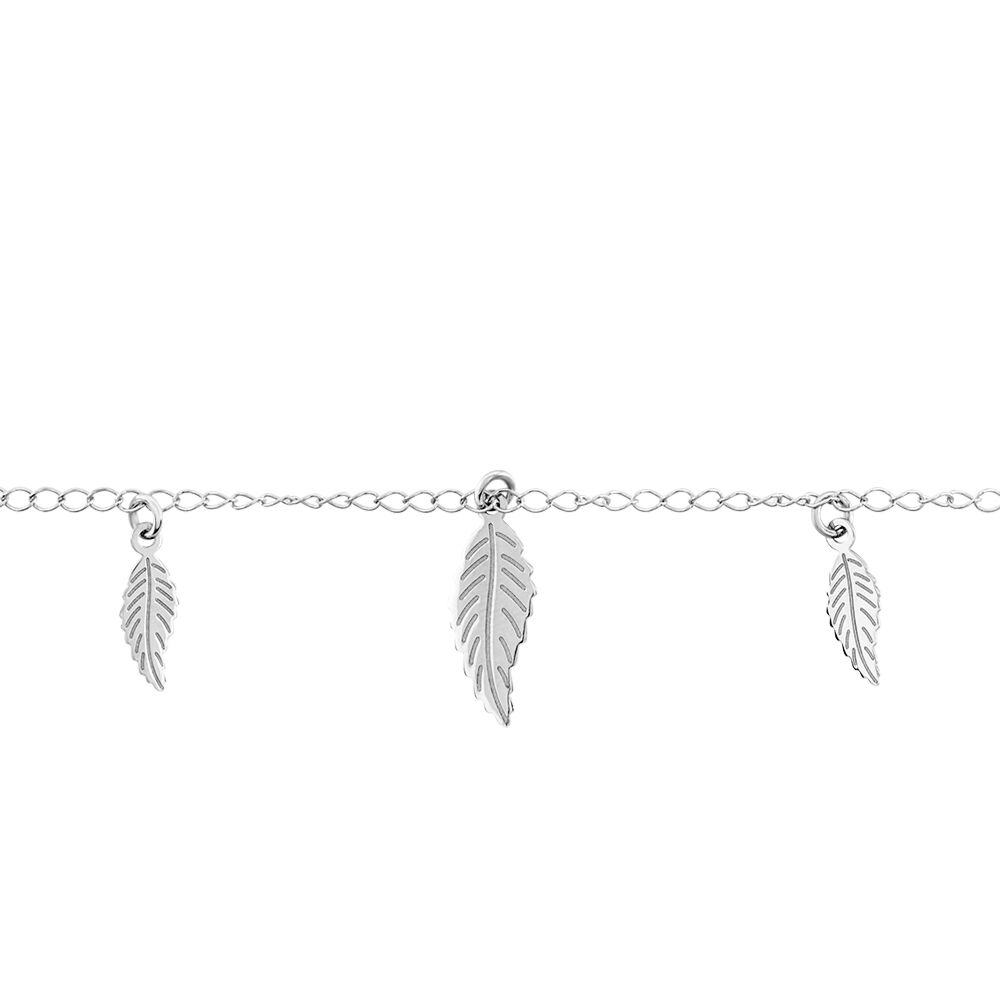 Bracelet Fabia Argent Blanc - Bracelets chaînes Femme | Marc Orian