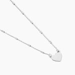 Collier Argent Blanc Taneka - Colliers fantaisie Femme | Marc Orian