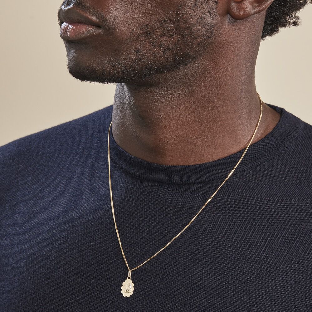 Pendentif Ange Nuage Or Jaune - Bijoux personnalisés Famille | Marc Orian