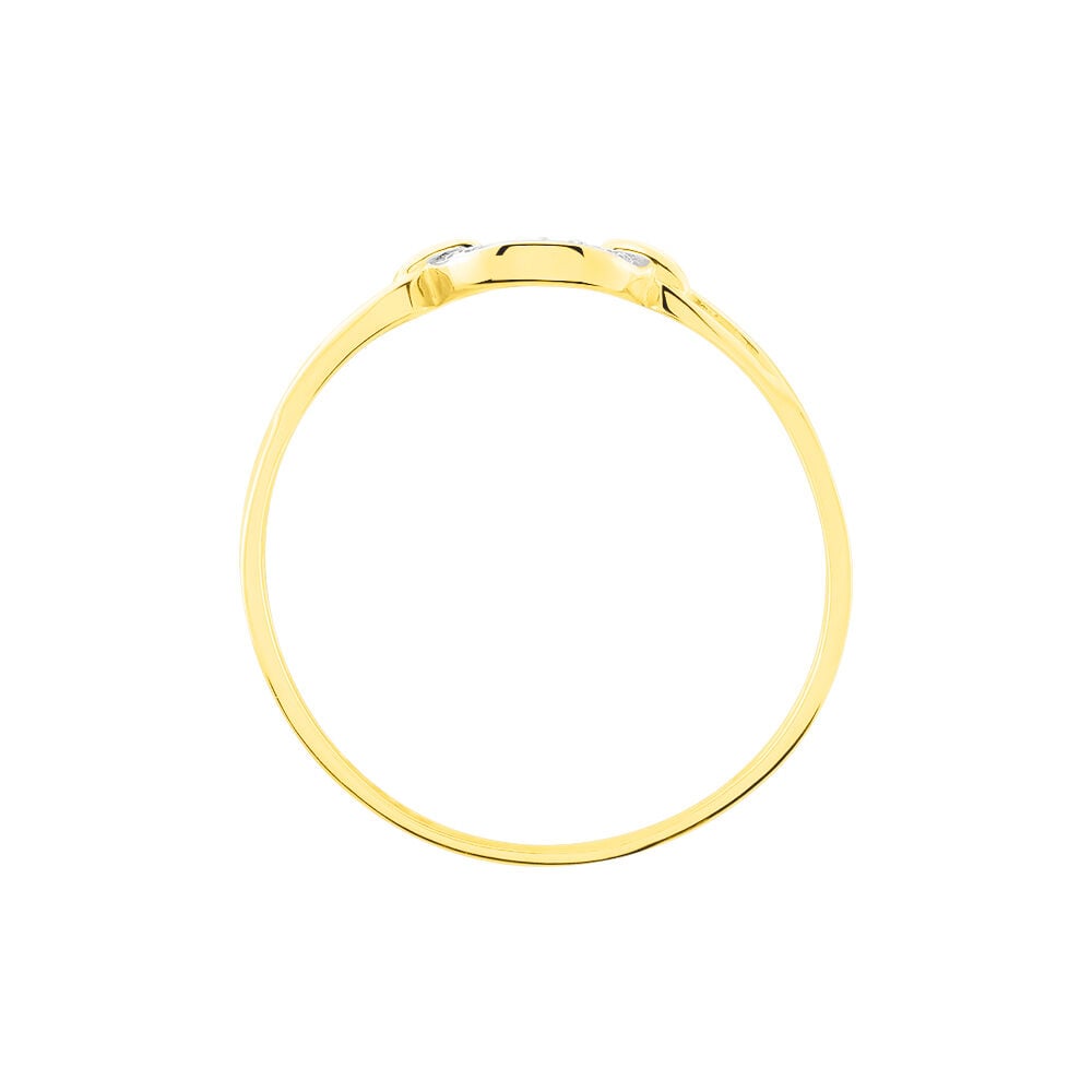 Bague Auregane Or Jaune Diamant - Bagues pierres précieuses Femme | Marc Orian