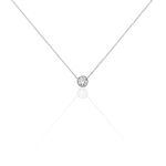 Collier Anaita Argent Blanc Oxyde De Zirconium - Colliers avec pierres Femme | Marc Orian