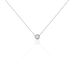 Collier Anaita Argent Blanc Oxyde De Zirconium - Colliers avec pierres Femme | Marc Orian
