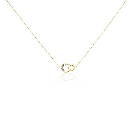 Collier Or Jaune Caelie Diamants - Colliers avec pierres Femme | Marc Orian