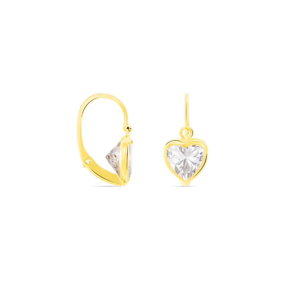 Boucles D'oreilles Pendantes Gredel Or Jaune  Oxyde - Pendantes Femme | Marc Orian